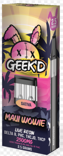 Geek'D 2.5g Disposable Duel Port