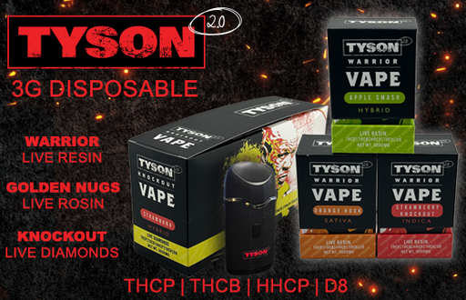 Tyson 2.0 3g Golden Nugs Disposable