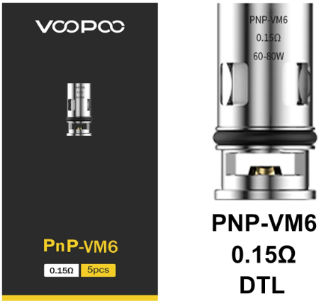 Voopoo VM6 Coils .15