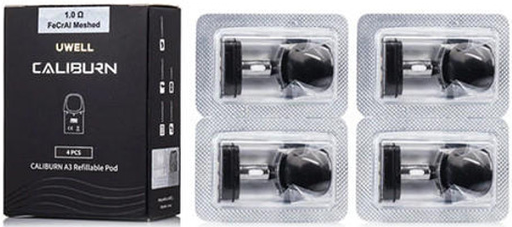Uwell Caliburn A3 Pod 1.0 OHM 4pk
