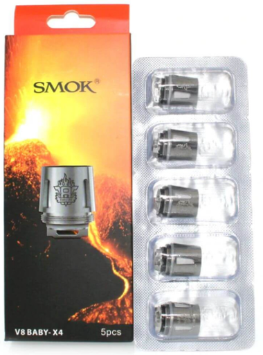 SMOK TFV8 Baby Coils V8 Baby-X4