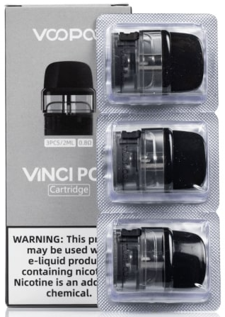 Voopoo Vinci Pod Cartridge .8 OHM 3pk
