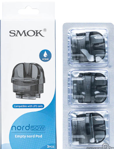 SMOK Nord 50W Empty Pod 3pk LP2