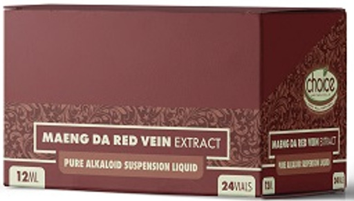 Choice Botanicals Red Vein Shot 24ct Display