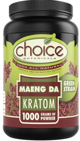 Choice Botanicals Green Maeng Da 1 Kilo Powder