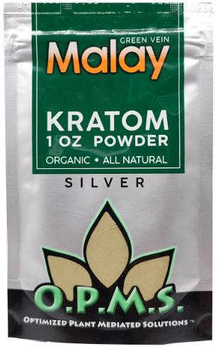 OPMS 1oz Powder Green Vein Malay