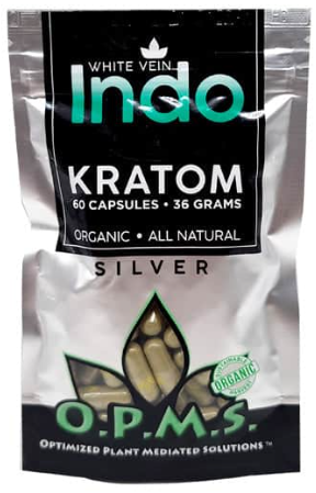 [650075994461] OPMS 60 Capsules 36g White Vein Indo