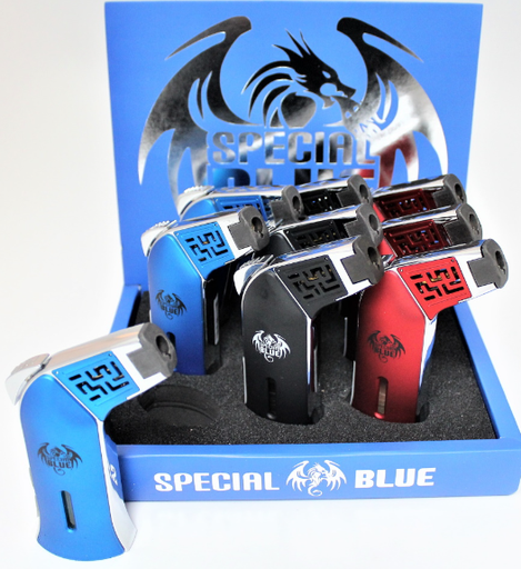 Special Blue Steel Torch Display