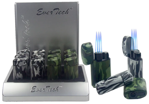 Evertech Triple Torch w/ Cigar Punch Camo