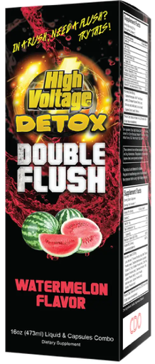 High Voltage Double Flush Detox 16oz w/6ct caps