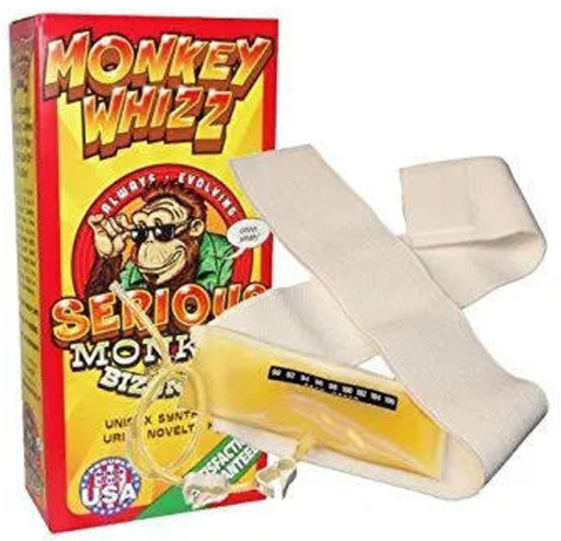 Monkey Whizz Unisex Imitation Urine Novelty Kit w/ belt 3.5oz