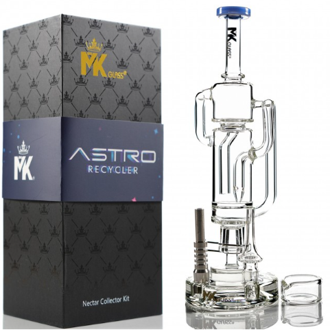MK Glass Astro Recycler Nectar Collector Kit