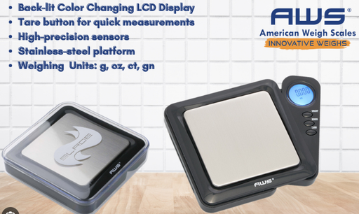 AWS Blade 100g Multi Scale w/ Color Changing Display