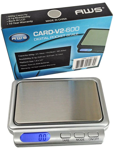 AWS Card V2 600g Scale