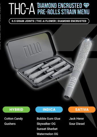 Litto THC-A Diamonds Pre-Rolls 6ct