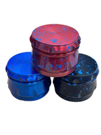 [DK50] 4 Part 55mm Grinder W/ Paint Drips