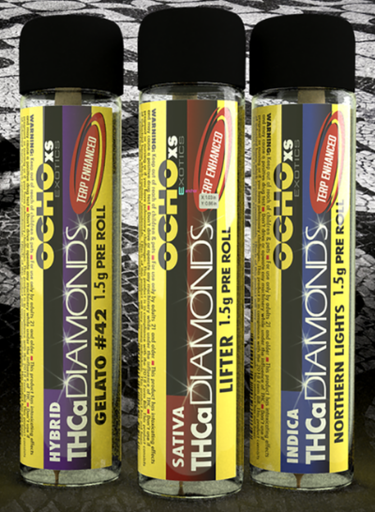 Ocho XS Exotics THC-A Terp Enhanced 1.5g Pre Roll