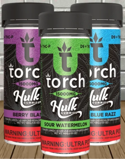 Torch Hulk 15000mg Gummies