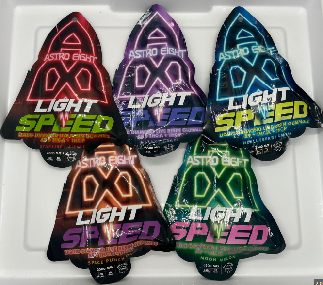 Astro 8 Light Speed THC-A 3500mg