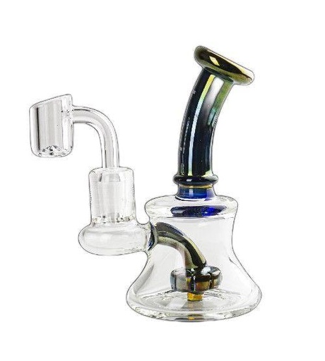 [6078] Cheech Fumed Mini Rig w/Fumed Banger
