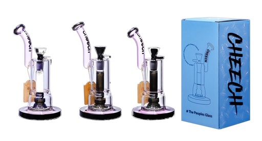 [01086] Cheech New Age Bubbler w/Bottom Perc WP