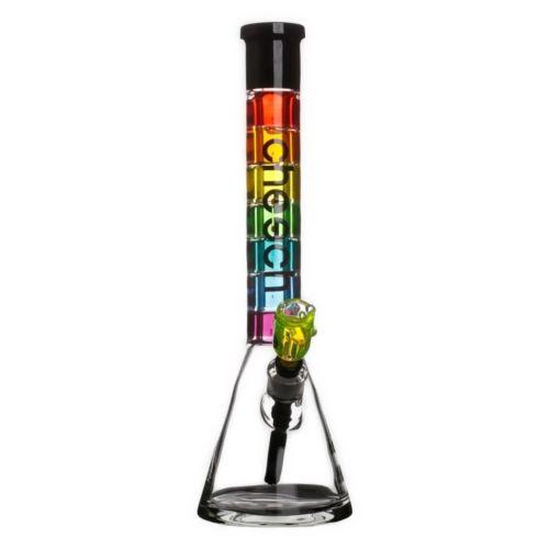 [5839] Cheech Rainbow Glycerin Beaker WP
