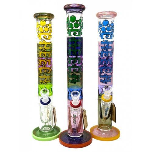 [00860] Cheech 17in Multicolor Straight Tube WP