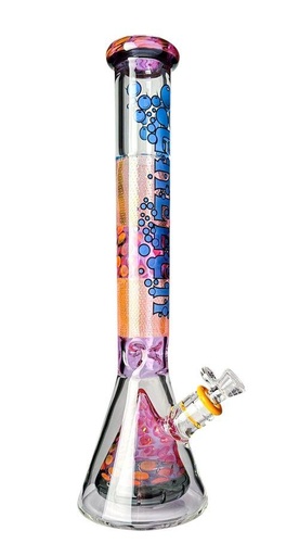 [00880] Cheech 17in Beaker In Beaker Multicolor WP