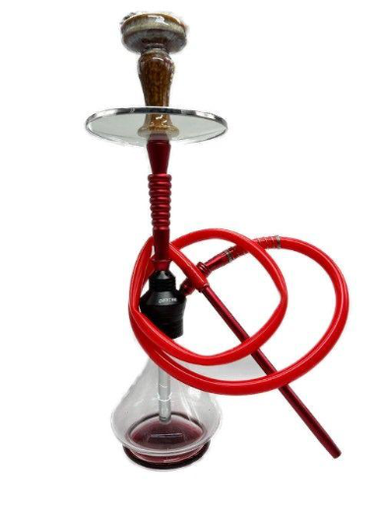 [GTH7] 19in 1 Hose Hookah w/ Glass Tray