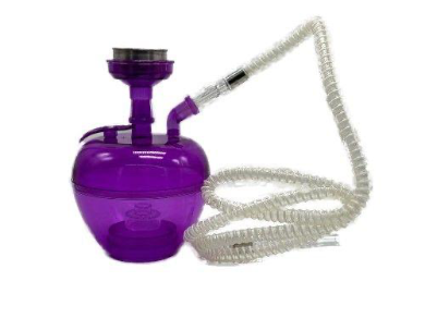 [GTH16] 9in Plastic Apple Travel Hookah