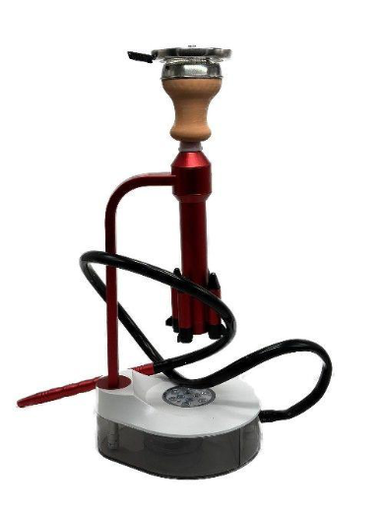 [GTH15] 18in Floating Rocket Hookah w/ LED Light Top & Bottom