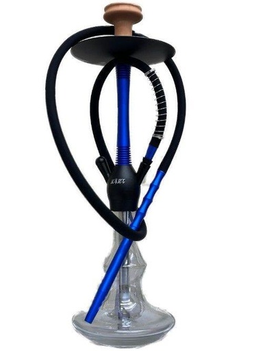 [GTH20] 22in Metal Hookah With Silicone Hose