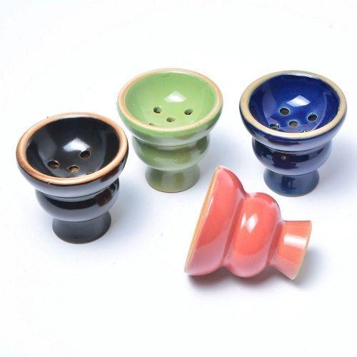 [643690612346] Zebra Ceramic Mod Hookah Bowl Mix Color