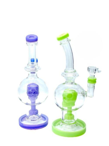 [5781] 9in Bent Neck Orb WP w/ Skull Perc