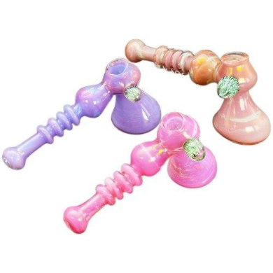 [SH9392] Double Blown Splash Color Bubbler
