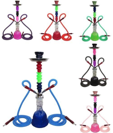[643690614739] Zebra Rainbow 2 Hose 29" Hookah