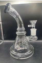 [EC-R163] Encore Glass 7" WP Bent Neck w/Beaker Base & Matrix