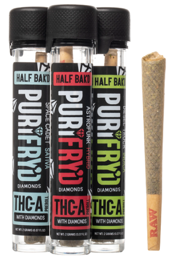 Half Bak'd THC-A 2g Pre-rolls 20ct