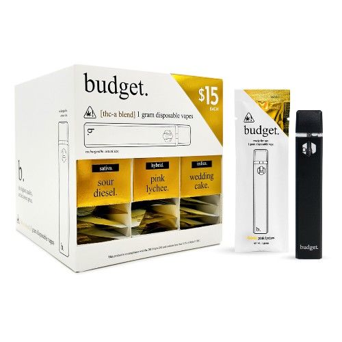 [850048285873] Budget 30 Piece Disposable Display THC-A Mix Flavors