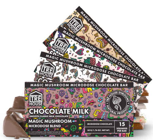 TRE House Magic Mushroom Chocolate Bar