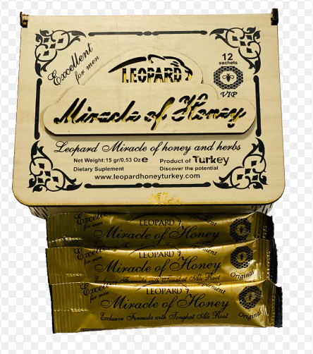 [8699415910534] Leopard Miracle Honey 15gm 12ct