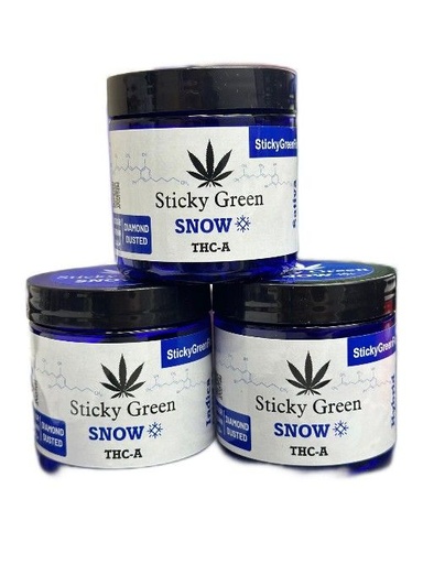 Sticky Green Snow THC-A Flower 3.5g