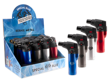 [811490560703] Bernie Metal Lighter 12 Display