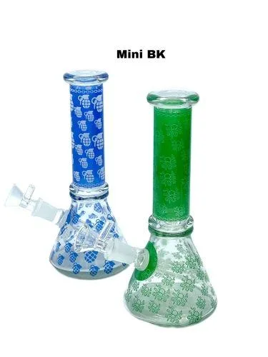 [5624] Mini 6in Beaker Mixed Color and Decal