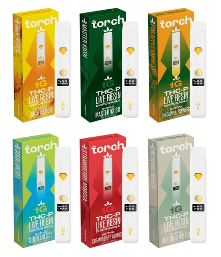 Torch 1g THCP Live Resin Disposable