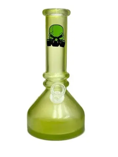 [5883] 6in Heavy Beaker With Character Logo