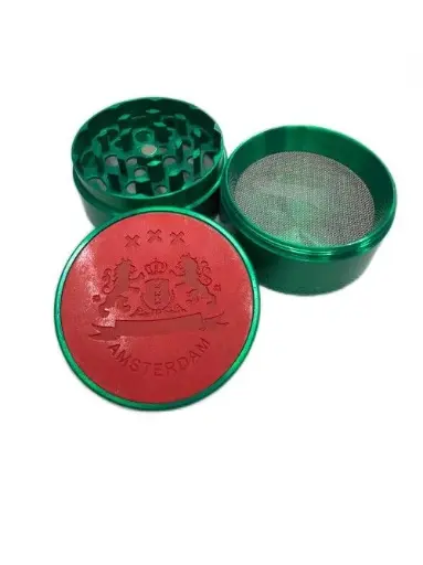 [6446] Amsterdam Heritage Grinder Rasta Twist 4pc