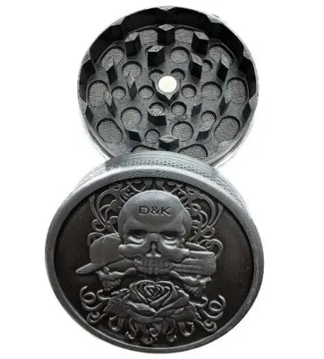 [6424] Pocket Grinder Gothic Skulls 3pc