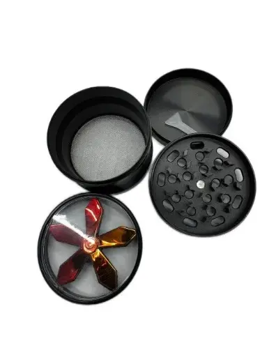 [6427] Kaliedospin 60mm Grinder W/Fan Blades