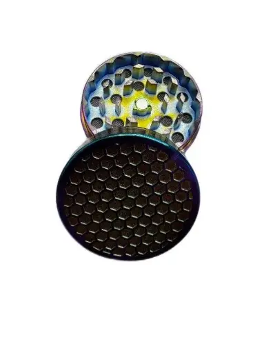 [6430] Honey Comb Rainbow Grinder 3pc